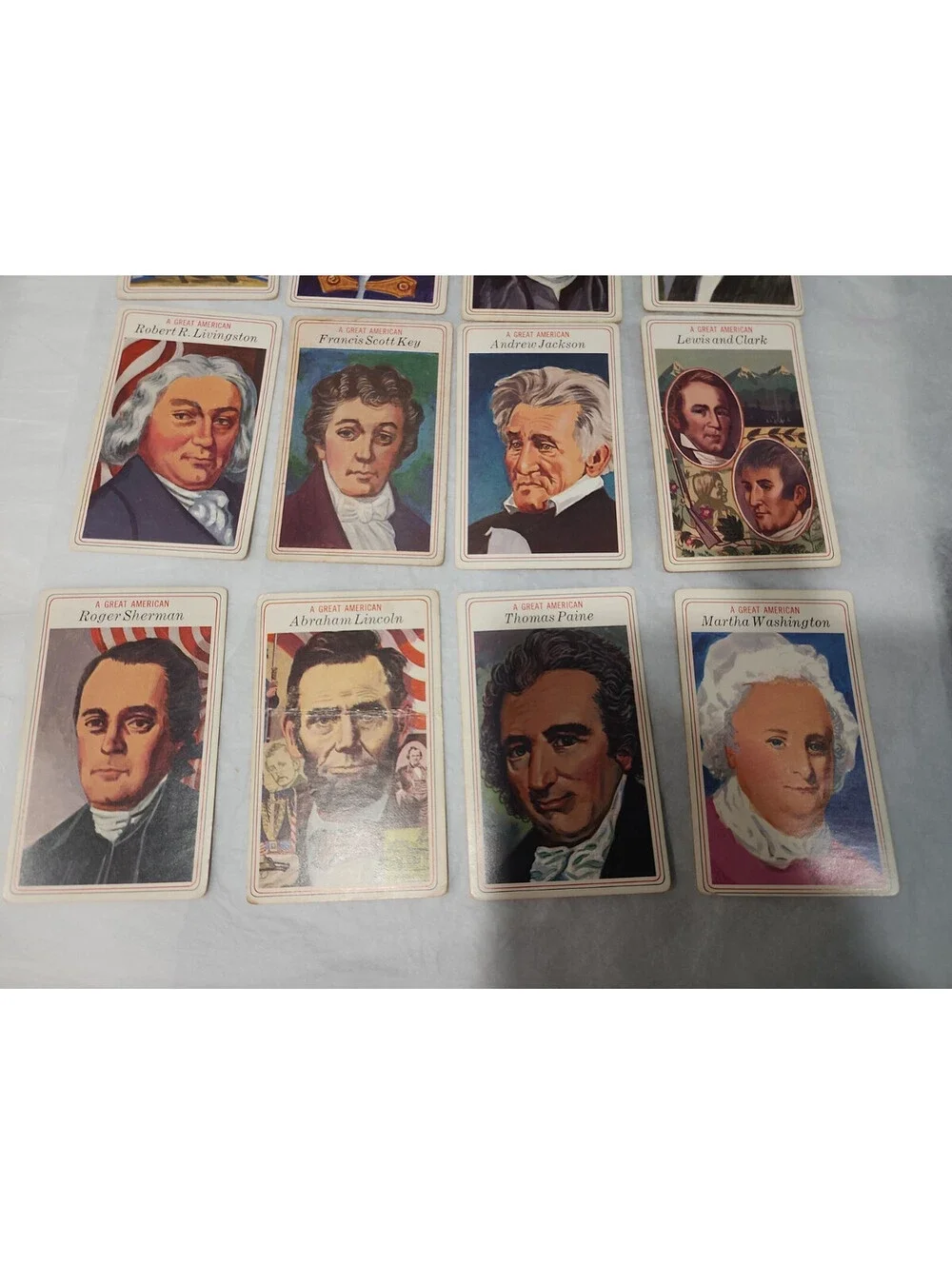 Vintage 1975 Big Boy Restaurant A Great American Trading Cards Lot Of 16 History